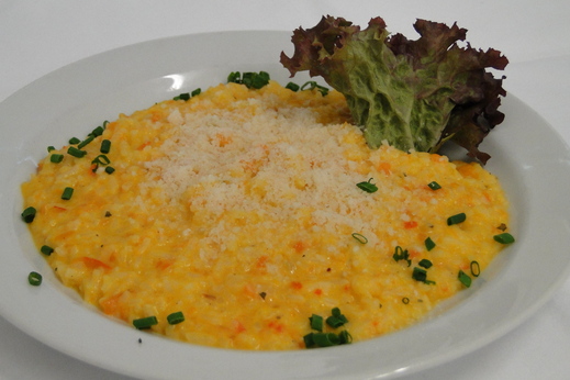 Dýňové rizoto s parmezánem * 7,9