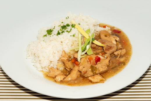 Kuře kung pao s jasmínovou rýží * 3,6