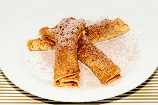 Palačinky s jahodovým džemem * 1,3,7